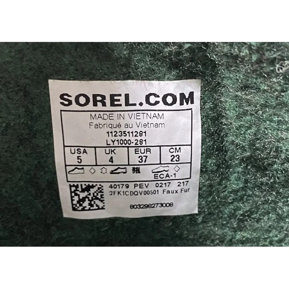 Sorel Caribou Men's Leather Winter Snow Boots‎ Tan Sz. 5